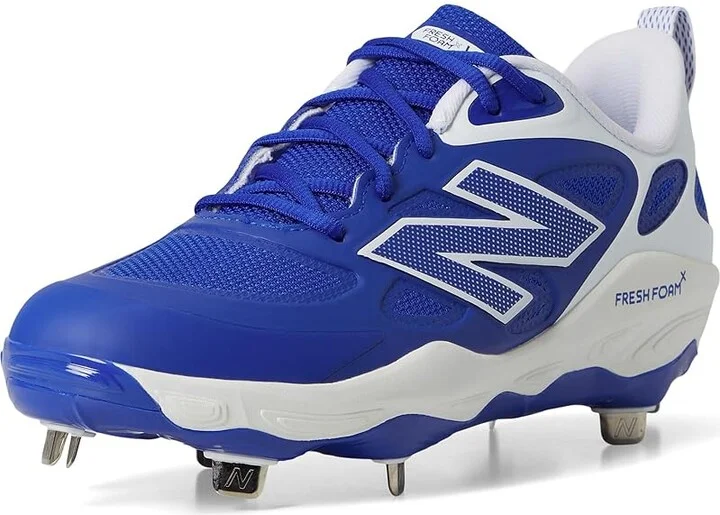New Balance Fresh Foam X Velov4 Metal Softball Cleats Women's Shoes Team Royal/White : 6 B - Medium, Rubber - Image 5