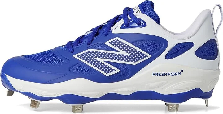 New Balance Fresh Foam X Velov4 Metal Softball Cleats Women's Shoes Team Royal/White : 6 B - Medium, Rubber - Image 6