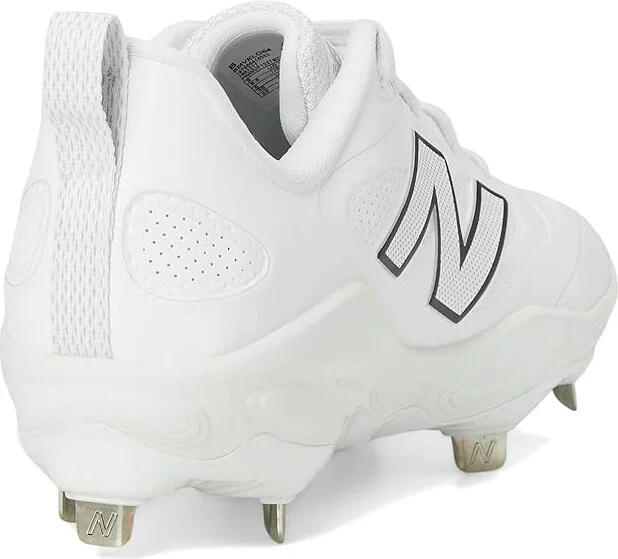 New Balance Fresh Foam X Velov4 Metal Softball Cleats Women's Shoes White : 5 B - Medium, Rubber - Image 4