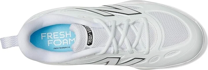 New Balance Fresh Foam X Velov4 Metal Softball Cleats Women's Shoes White/Black : 13 D - Wide, Rubber - Image 2