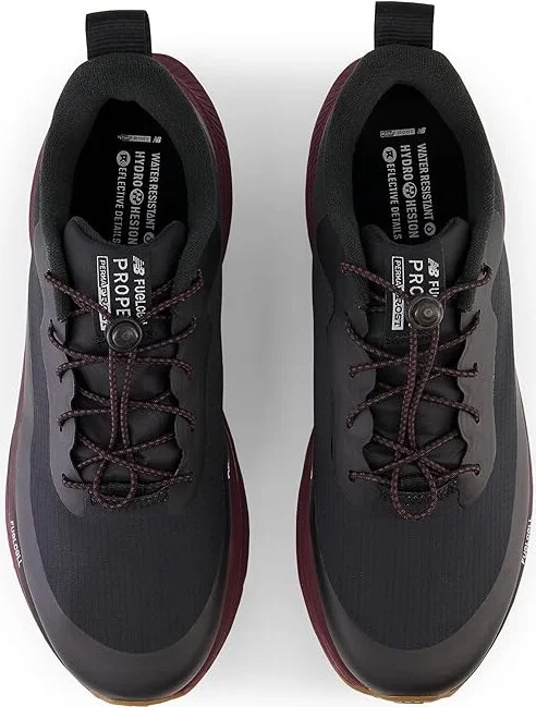 New Balance Fuel Cell Propel v4 Permafrost Men's Shoes Black/NB Burgundy : 7 D - Medium - Image 2