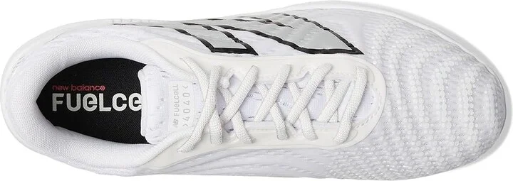 New Balance FuelCell 4040 v7 Metal Baseball Cleats Men's Shoes Optic White/Raincloud : 6 D - Medium - Image 2