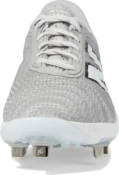 New Balance FuelCell 4040 v7 Metal Baseball Cleats Men's Shoes Raincloud/Optic White : 7 D - Medium - Image 3
