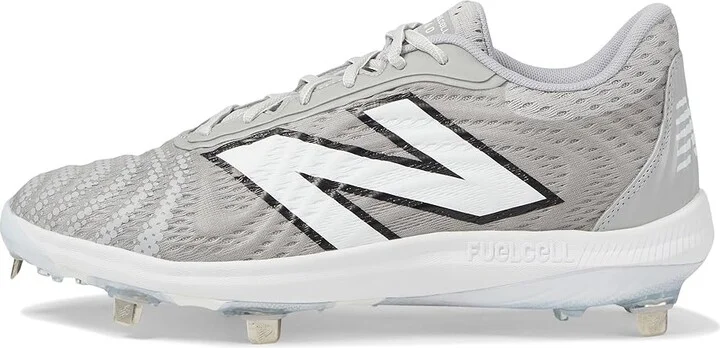 New Balance FuelCell 4040 v7 Metal Baseball Cleats Men's Shoes Raincloud/Optic White : 7 D - Medium - Image 5