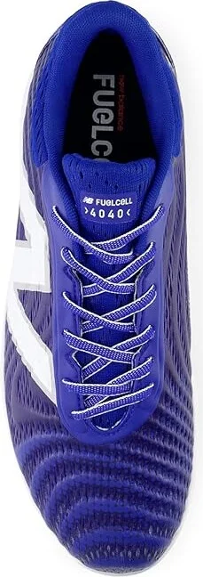 New Balance FuelCell 4040 v7 Metal Baseball Cleats Men's Shoes Team Royal/Optic White : 6 D - Medium - Image 2