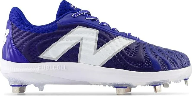 New Balance FuelCell 4040 v7 Metal Baseball Cleats Men's Shoes Team Royal/Optic White : 6 D - Medium - Image 5