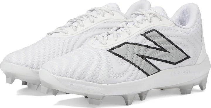 New Balance FuelCell 4040v7 Molded Baseball Cleats Men's Shoes Optic White/Rain Cloud : 11.5 D - Medium