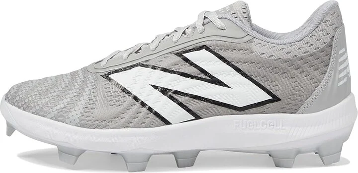 New Balance FuelCell 4040v7 Molded Baseball Cleats Men's Shoes Raincloud/Optic White : 8.5 D - Medium - Image 5