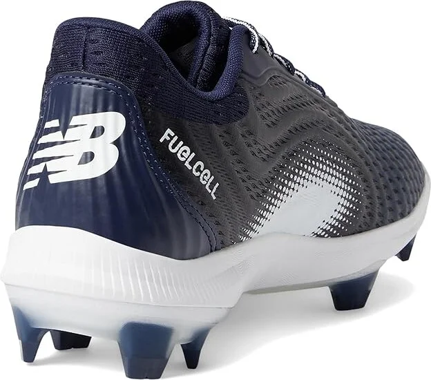 New Balance FuelCell 4040v7 Molded Baseball Cleats Men's Shoes Team Navy/Optic White : 7.5 D - Medium - Image 4