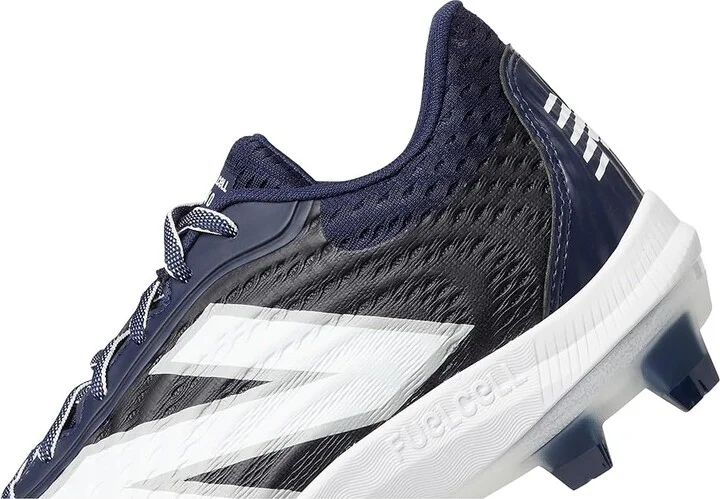 New Balance FuelCell 4040v7 Molded Baseball Cleats Men's Shoes Team Navy/Optic White : 7.5 D - Medium - Image 7