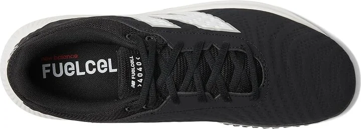 New Balance FuelCell 4040v7 Turf Trainer Baseball Cleats Shoes Black/Optic White : US Men's 5 - Women's 6.5 D - Medium - Image 2
