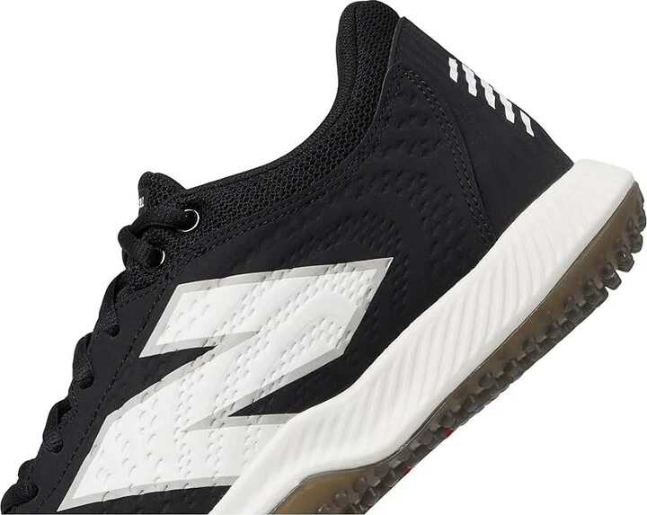 New Balance FuelCell 4040v7 Turf Trainer Baseball Cleats Shoes Black/Optic White : US Men's 5 - Women's 6.5 D - Medium - Image 4
