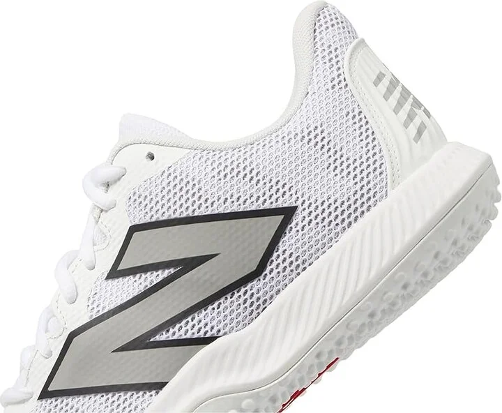 New Balance FuelCell 4040v7 Turf Trainer Baseball Cleats Shoes Optic White/Rain Cloud : US Men's 5 - Women's 6.5 D - Medium - Image 4