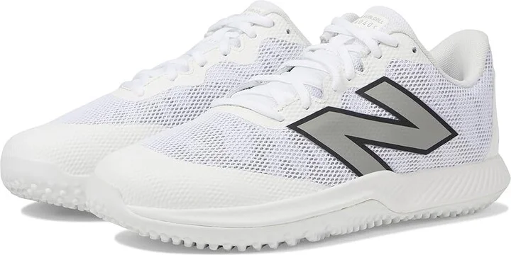 New Balance FuelCell 4040v7 Turf Trainer Baseball Cleats Shoes Optic White/Rain Cloud : US Men's 5 - Women's 6.5 D - Medium