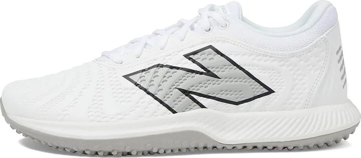 New Balance FuelCell 4040v7 Turf Trainer Baseball Cleats Shoes Optic White/Raincloud : US Men's 5.5 - Women's 7 D - Medium - Image 5