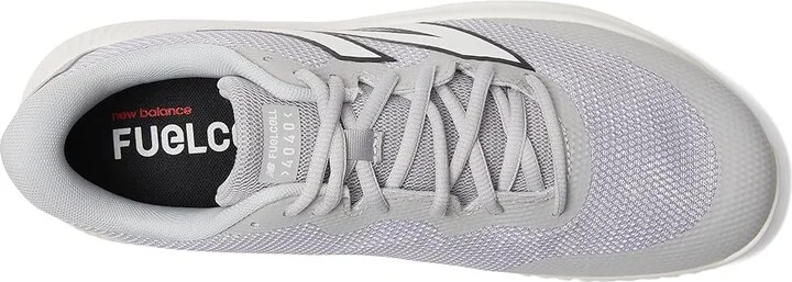New Balance FuelCell 4040v7 Turf Trainer Baseball Cleats Shoes Raincloud/Optic White : US Men's 5 - Women's 6.5 EE - Wide - Image 2