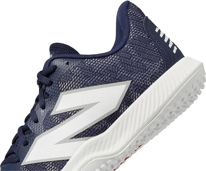 New Balance FuelCell 4040v7 Turf Trainer Baseball Cleats Shoes Team Navy/Optic White : US Men's 5 - Women's 6.5 EE - Wide - Image 4