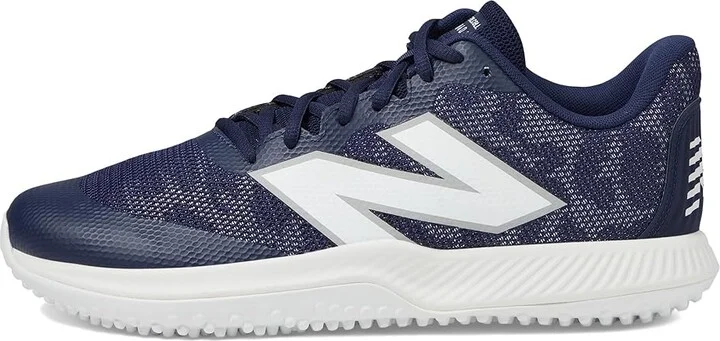 New Balance FuelCell 4040v7 Turf Trainer Baseball Cleats Shoes Team Navy/Optic White : US Men's 5 - Women's 6.5 EE - Wide - Image 5