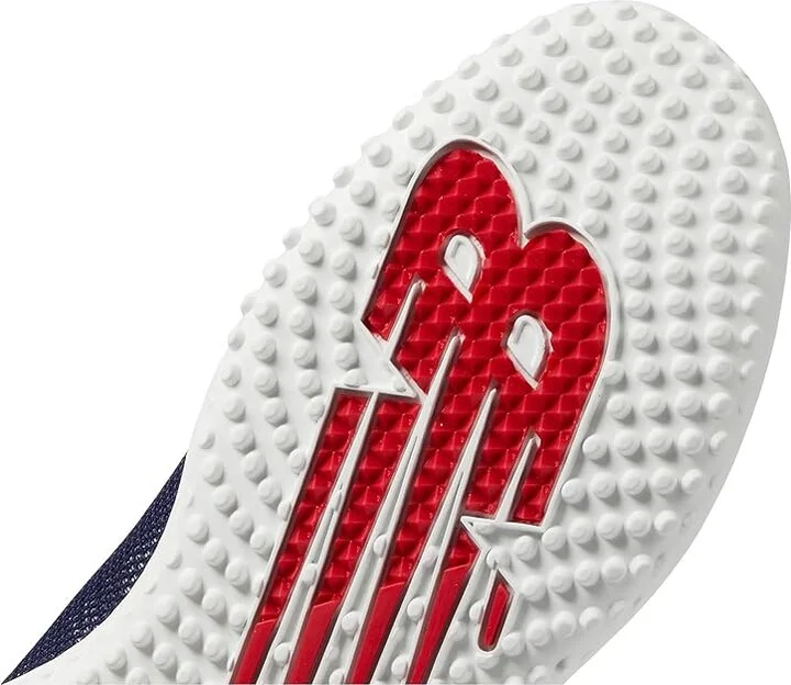 New Balance FuelCell 4040v7 Turf Trainer Baseball Cleats Shoes Team Navy/Optic White : US Men's 5 - Women's 6.5 EE - Wide - Image 6
