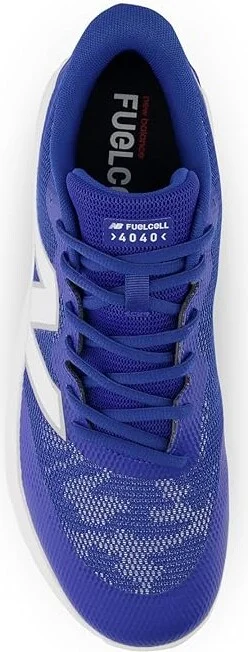 New Balance FuelCell 4040v7 Turf Trainer Baseball Cleats Shoes Team Royal/Optic White : US Men's 5 - Women's 6.5 D - Medium - Image 2