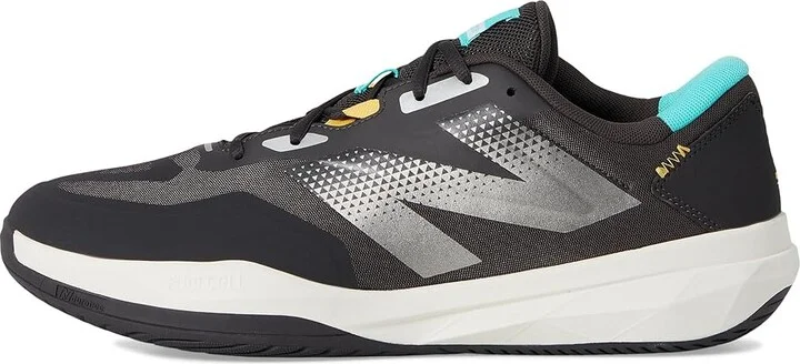 New Balance FuelCell 796V4 Tennis Shoes Men's Shoes Black Cement/Cyber Jade/Clementine : 7 D - Medium, Rubber - Image 6