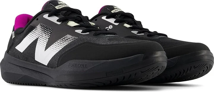 New Balance FuelCell 796V4 Tennis Shoes Women's Shoes Black/Silver : 7.5 D - Wide, Textile
