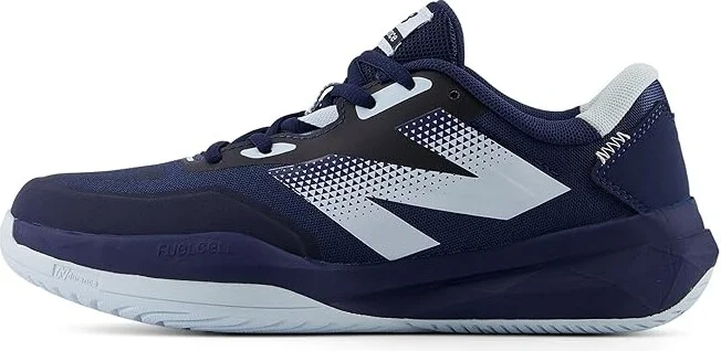 New Balance FuelCell 796V4 Tennis Shoes Women's Shoes NB Navy/Quarry Blue : 6 B - Medium, Textile - Image 5