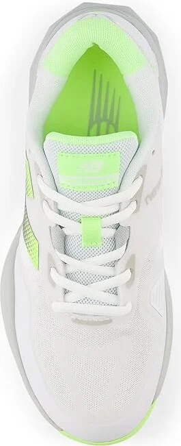 New Balance FuelCell 796V4 Tennis Shoes Women's Shoes White/Bleached Lime Glo : 6 B - Medium, Textile - Image 2