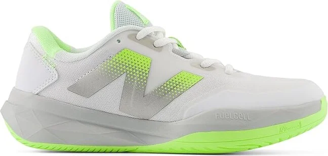 New Balance FuelCell 796V4 Tennis Shoes Women's Shoes White/Bleached Lime Glo : 6 B - Medium, Textile - Image 6