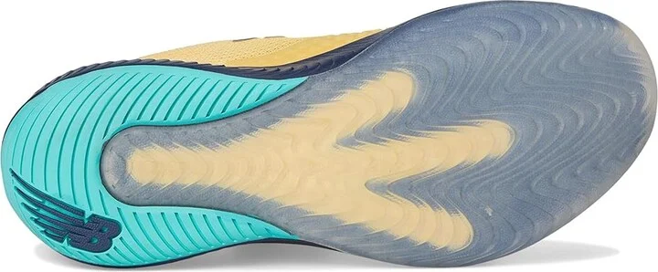 New Balance FuelCell 996v5 Tennis Shoes Men's Shoes Nb Navy/Parchment : 9.5 D - Medium, Synthetic/Textile - Image 3