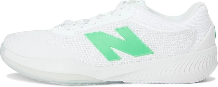 New Balance FuelCell 996v5 Tennis Shoes Men's Shoes White/Green Apple : 7 D - Medium, Synthetic/Textile - Image 6