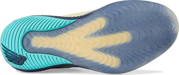 New Balance FuelCell 996v5 Tennis Shoes Women's Shoes Parchment/NB Navy : 6.5 B - Medium, Synthetic - Image 3