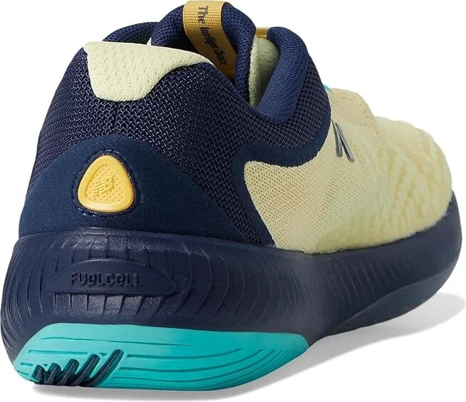 New Balance FuelCell 996v5 Tennis Shoes Women's Shoes Parchment/NB Navy : 6.5 B - Medium, Synthetic - Image 4