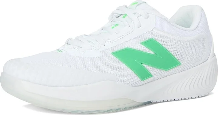 New Balance FuelCell 996v5 Tennis Shoes Women's Shoes White/Green Apple : 6 B - Medium, Synthetic - Image 5