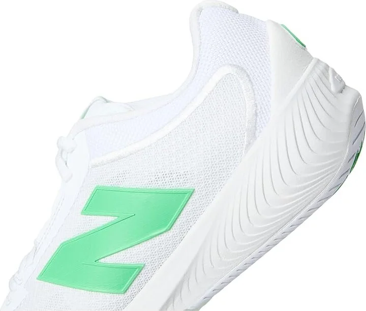New Balance FuelCell 996v5 Tennis Shoes Women's Shoes White/Green Apple : 6 B - Medium, Synthetic - Image 7