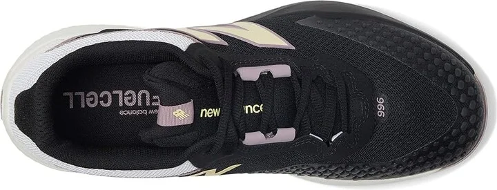 New Balance FuelCell 996v6 Tennis Shoes Men's Shoes Black/White : 14 EE - Wide, Textile - Image 2