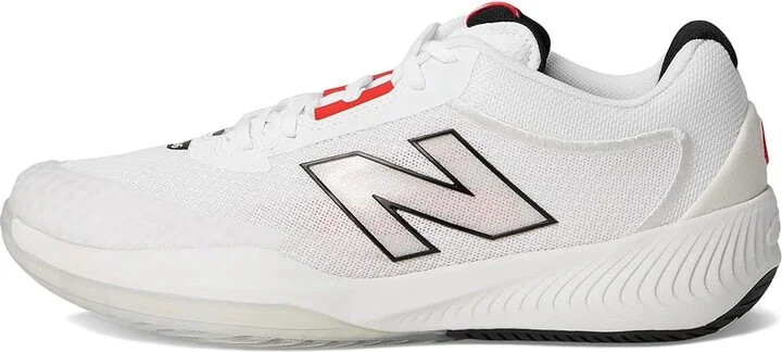 New Balance FuelCell 996v6 Tennis Shoes Men's Shoes White/Black : 10 EE - Wide, Textile - Image 6