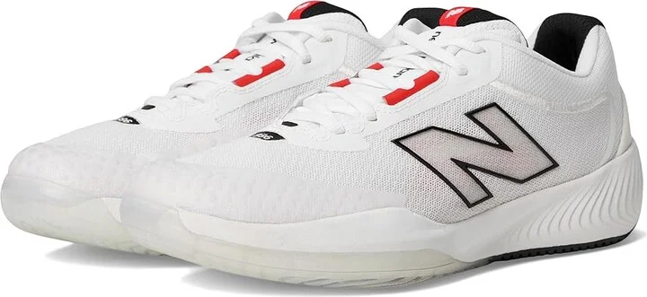 New Balance FuelCell 996v6 Tennis Shoes Men's Shoes White/Black : 10 EE - Wide, Textile