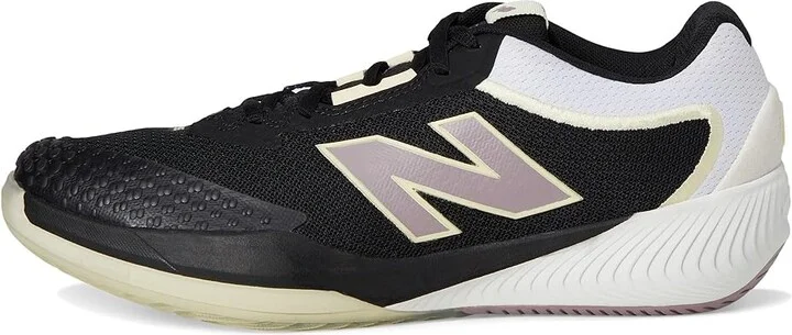 New Balance FuelCell 996v6 Tennis Shoes Women's Tennis Shoes Black/White : 6 B - Medium, Textile - Image 6