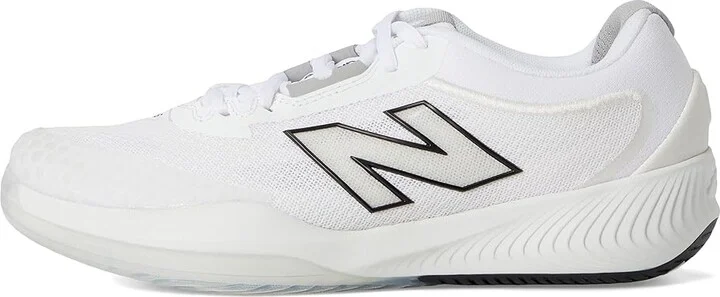 New Balance FuelCell 996v6 Tennis Shoes Women's Tennis Shoes White/Black : 12 B - Medium, Textile - Image 6