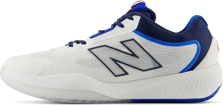 New Balance FuelCell 996v6 Tennis Shoes Women's Tennis Shoes White/Navy : 10.5 D - Wide, Textile - Image 5