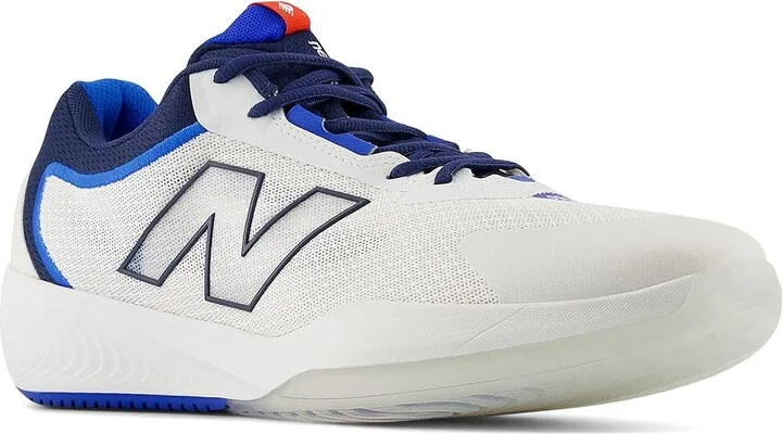 New Balance FuelCell 996v6 Tennis Shoes Women's Tennis Shoes White/Navy : 10.5 D - Wide, Textile