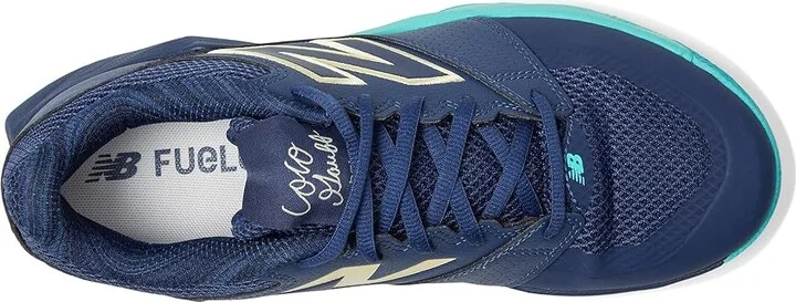 New Balance FuelCell Delray V2 Men's Shoes Nb Navy/Parchment : 7.5 D - Medium, Synthetic - Image 2