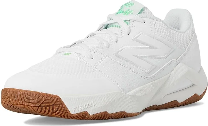 New Balance FuelCell Delray V2 Men's Shoes White/Green Apple : 7 D - Medium, Synthetic - Image 5