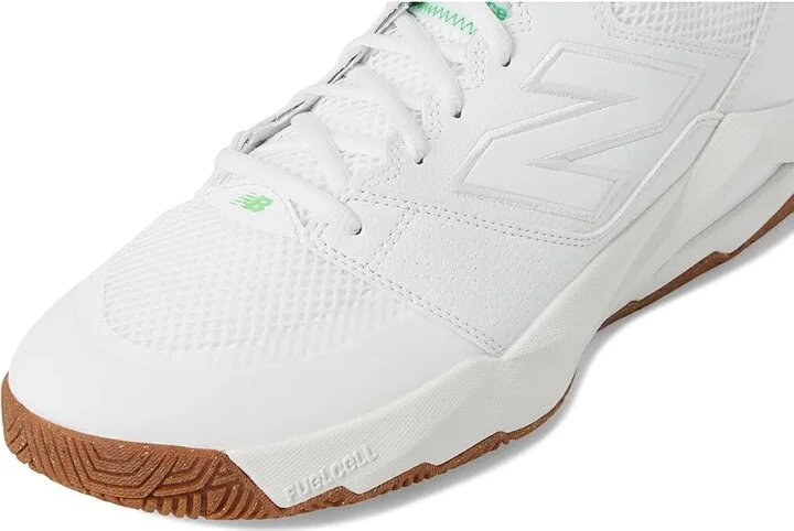 New Balance FuelCell Delray V2 Men's Shoes White/Green Apple : 7 D - Medium, Synthetic - Image 7