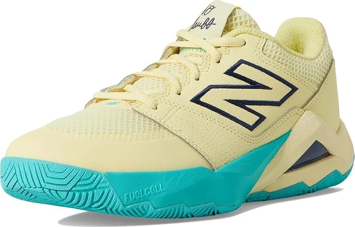 New Balance FuelCell Delray V2 Women's Shoes Parchment/NB Navy : 5 B - Medium, Synthetic - Image 5