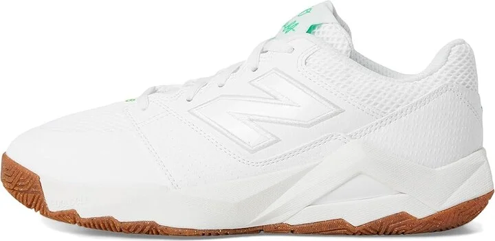 New Balance FuelCell Delray V2 Women's Shoes White/Green Apple : 6 B - Medium, Synthetic - Image 6