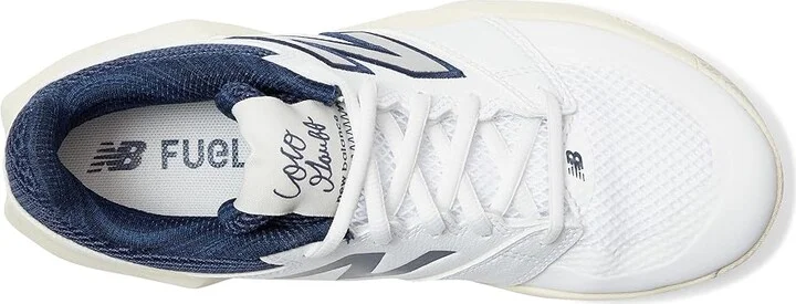 New Balance FuelCell Delray V2 Women's Shoes White/Navy : 5 B - Medium, Synthetic - Image 2
