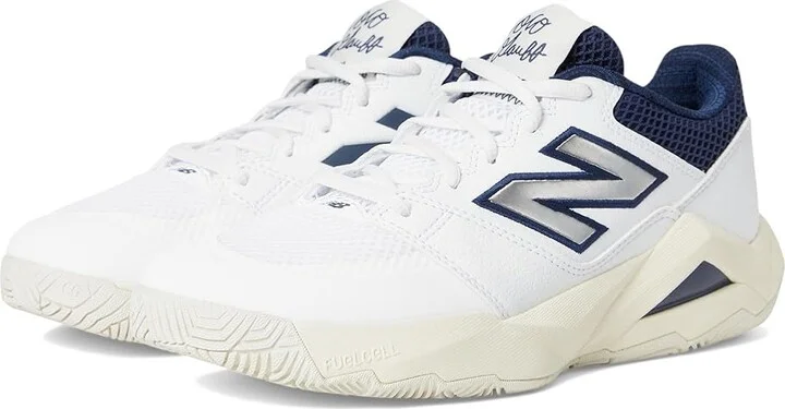 New Balance FuelCell Delray V2 Women's Shoes White/Navy : 5 B - Medium, Synthetic
