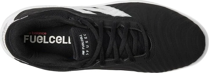New Balance FuelCell FUSE v4 Metal Softball Cleats Women's Shoes Black/Optic White : 5 B - Medium - Image 2